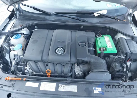 2013 Volkswagen Passat 2.5L Se из США, поврежденный, VIN 1VWBP7A38DC009777